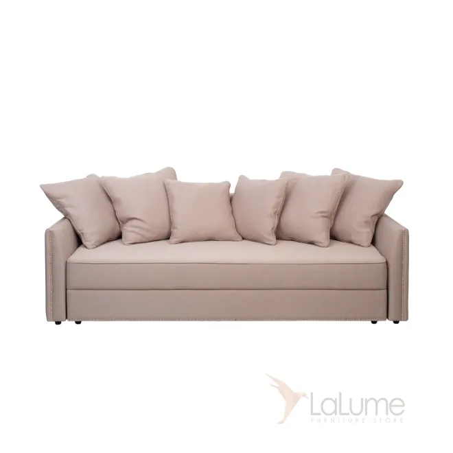 Диван Mores трехместный раскладной бежевый MORES3K-БЕЖ-Bra68 от LaLume