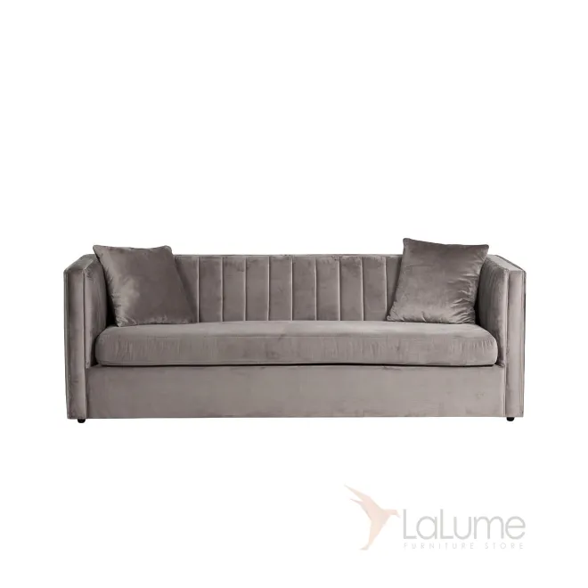 Диван Paolo трехместный pаскладной серо-бежевый PAOLO2K-СЕР-БЕЖ-Bel42 от LaLume