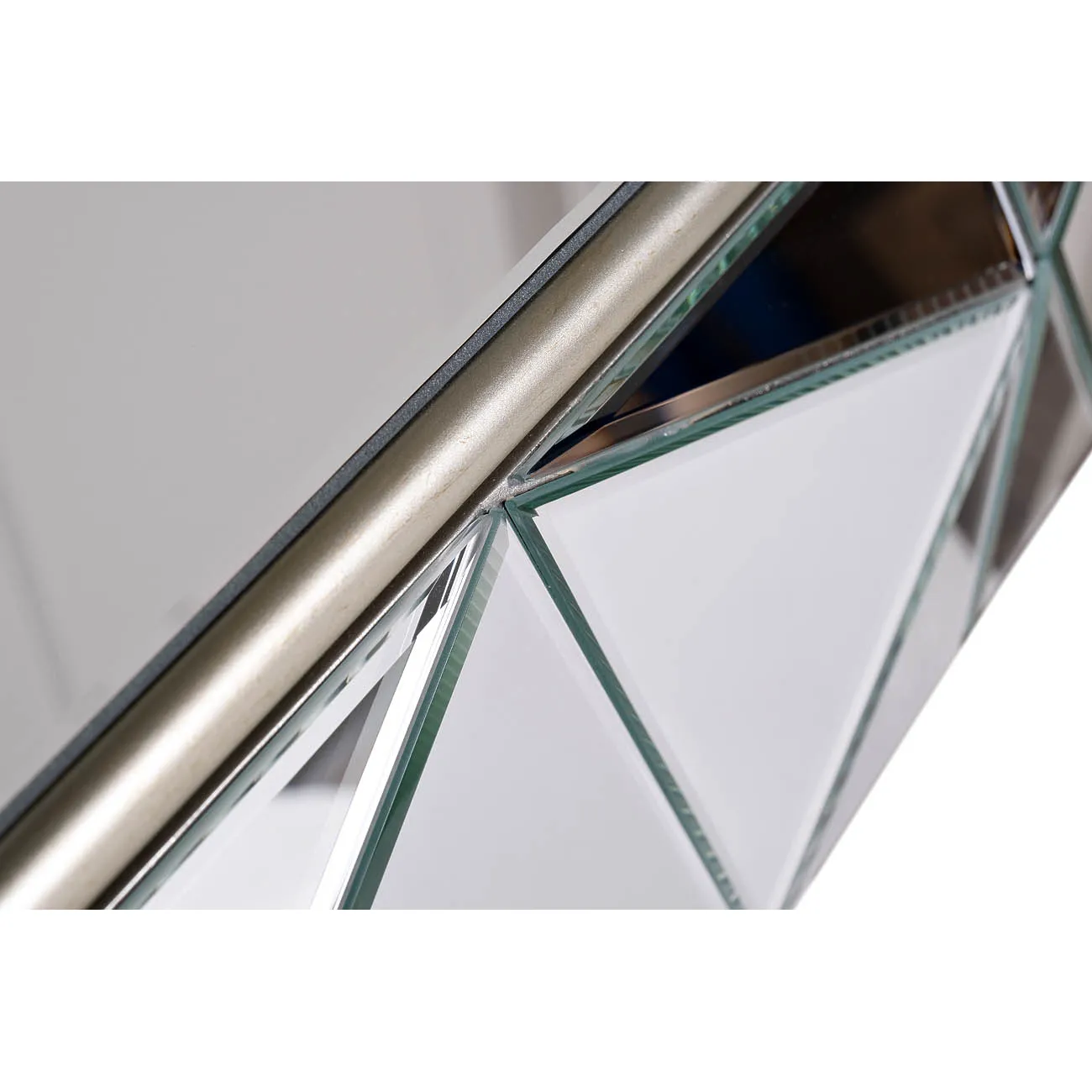 Консоль зеркальная с ящиками KFC665 от LaLume