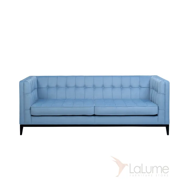 Диван Palermo трехместный pаскладной голубой PALERMO1K-ГОЛ-Vel47 от LaLume