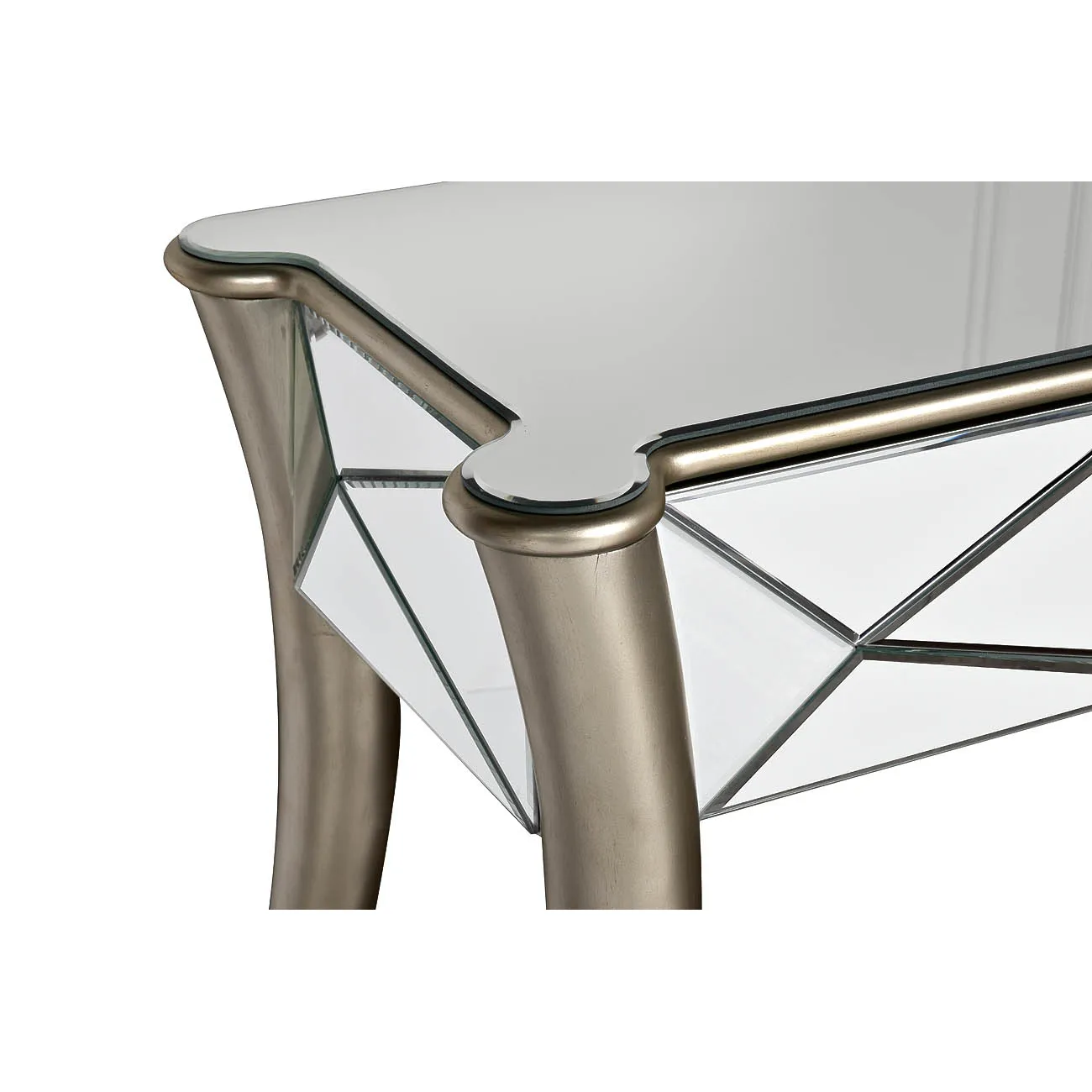 Консоль зеркальная с ящиками KFC665 от LaLume