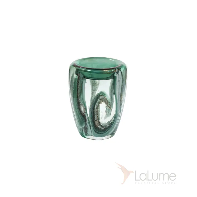 Ваза стеклянная зеленая HJ4143-20-Q88 от LaLume