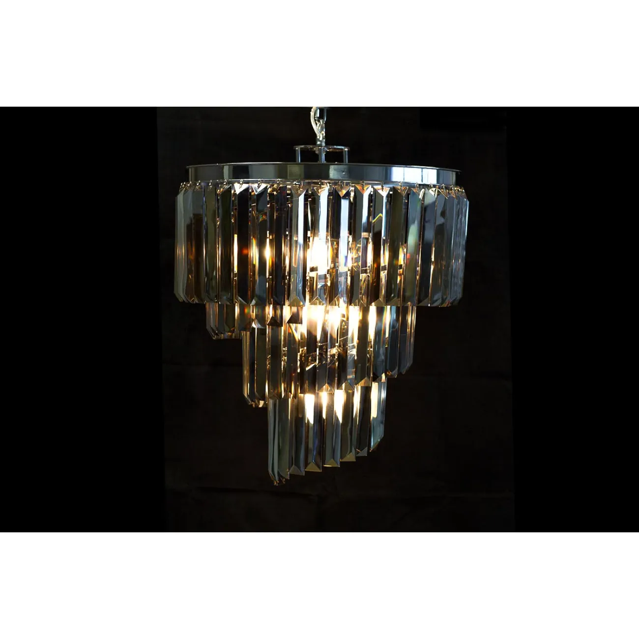 Люстра из дымчатого стекла 15-D6239-5GREY от LaLume