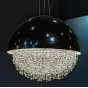 Светильник потолочный с черным плафоном K2DM600-5BL от LaLume