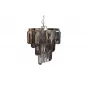 Люстра из дымчатого стекла 15-D6239-5GREY от LaLume
