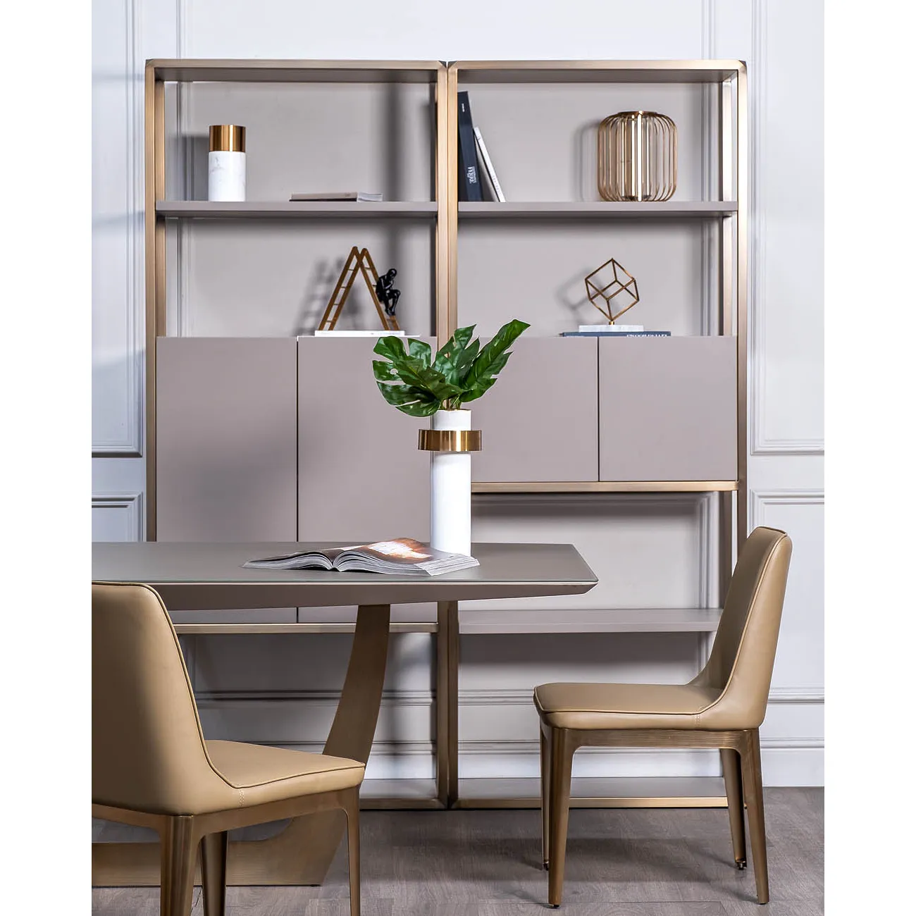 Стеллаж Space с дверцами 58DB-SH16061B от LaLume
