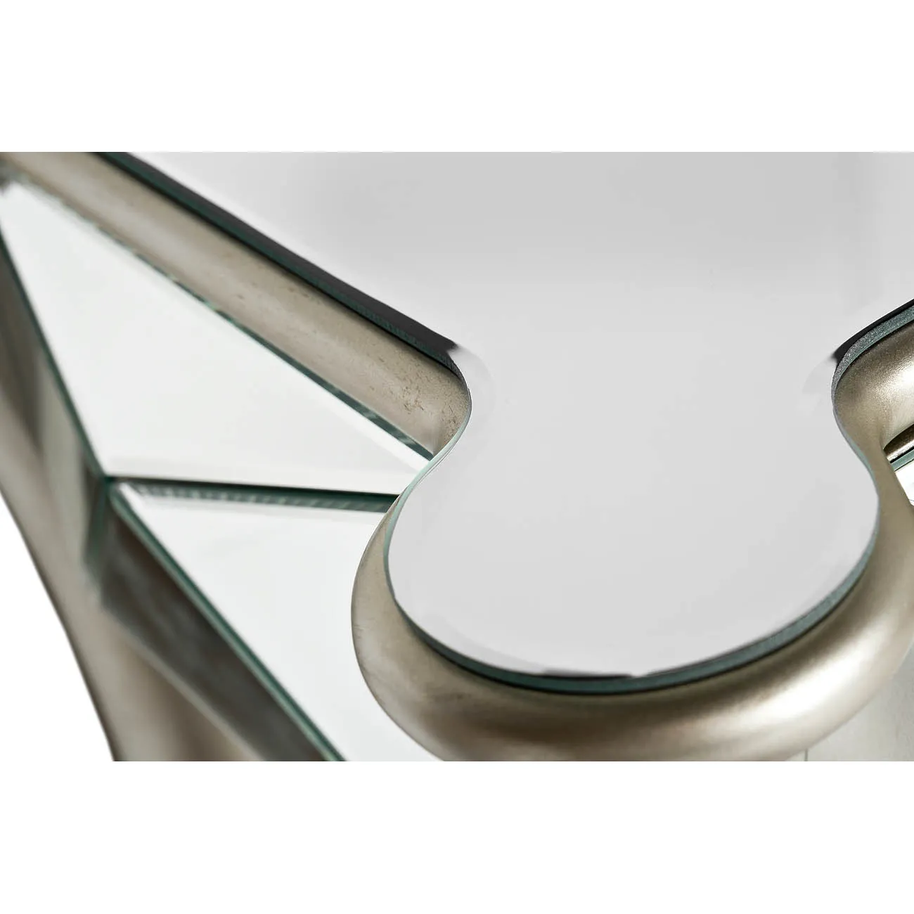 Консоль зеркальная с ящиками KFC665 от LaLume