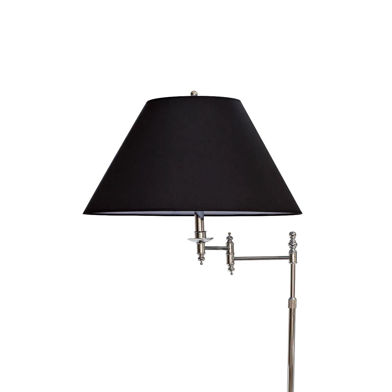 Торшер с черным абажуром K2DM-152F от LaLume Торшер с черным абажуром K2DM-152F от LaLume