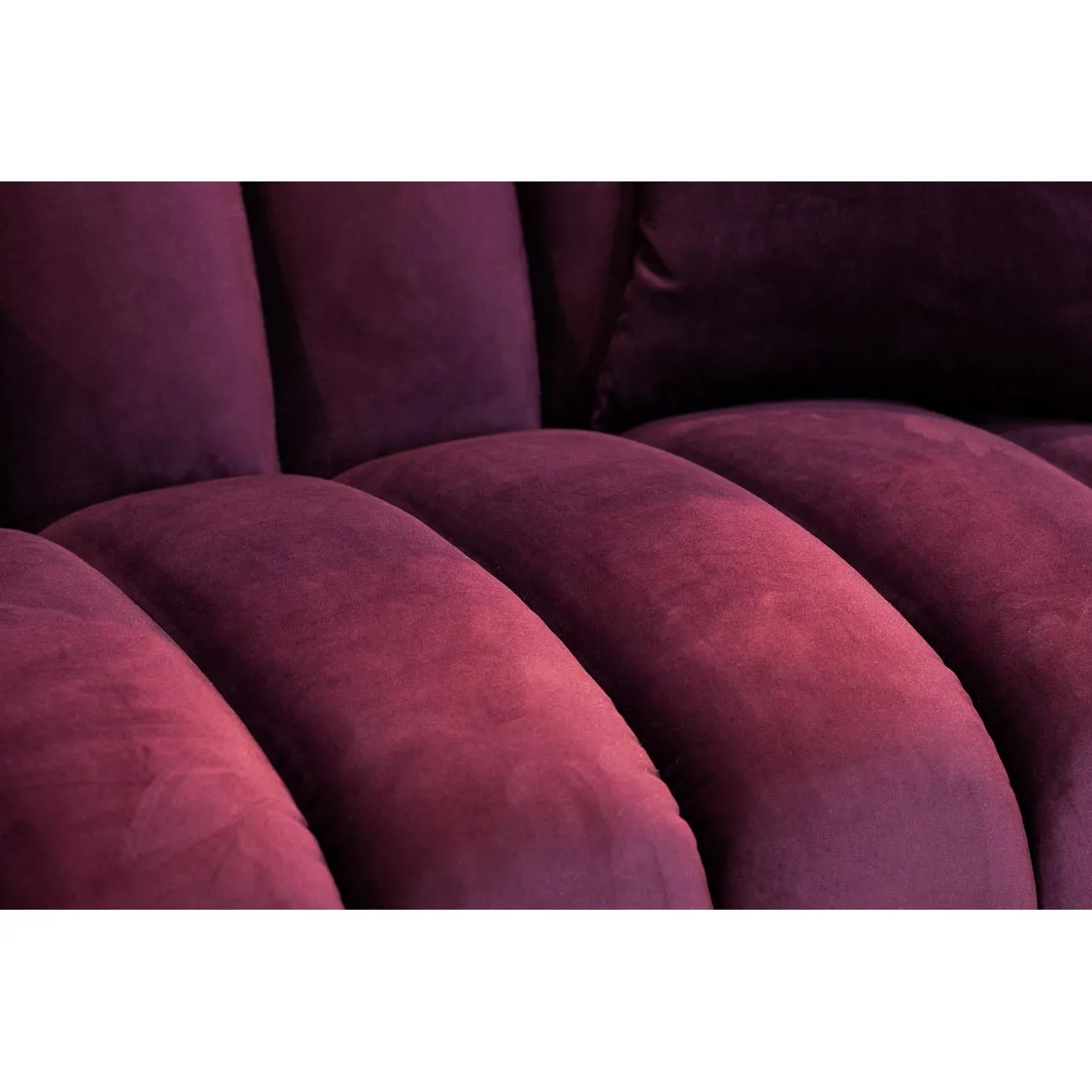 Диван двухместный велюровый темно-фиолетовый ZW-81102 DVI от LaLume