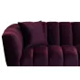 Диван двухместный велюровый темно-фиолетовый ZW-81102 DVI от LaLume