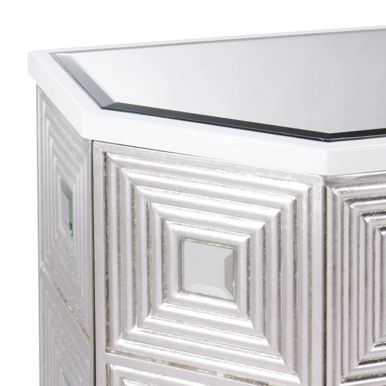 Комод с зеркальными вставками ART-B1980-S от LaLume