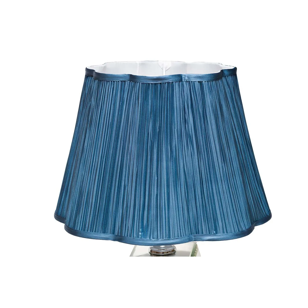 Лампа настольная с зеркальными вставками (синий плафон) KFE001 от LaLume