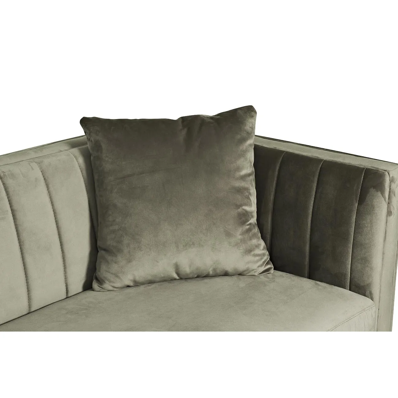 Диван Paolo трехместный раскладной оливково-серый PAOLO2K-ОЛИВК-Bel17 от LaLume