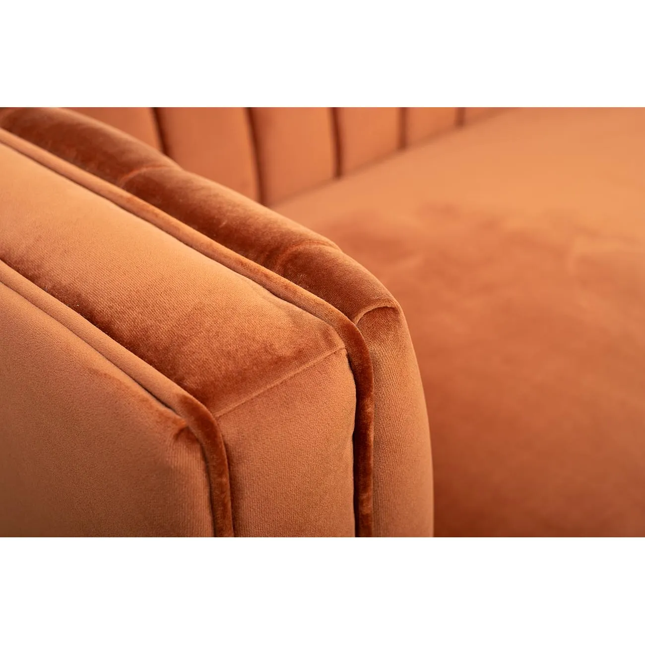 Диван Paolo трехместный раскладной терракотовый PAOLO2K-ТЕРР-Bel39 от LaLume