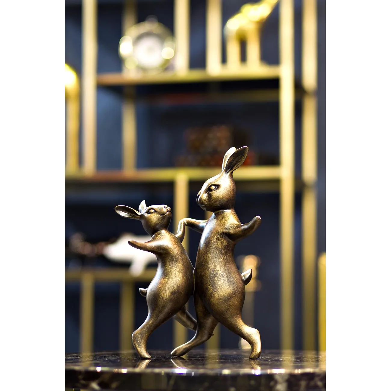 Статуэтка  Танцующие кролики  D1831 от LaLume