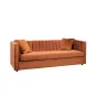 Диван Paolo трехместный раскладной терракотовый PAOLO2K-ТЕРР-Bel39 от LaLume