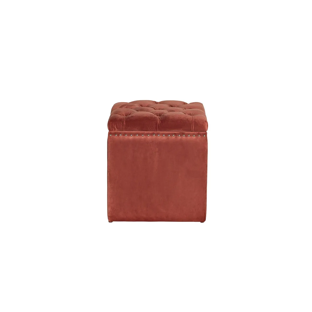 Банкетка с крышкой велюровая темно-розовая 48MY-5208-T DRO от LaLume