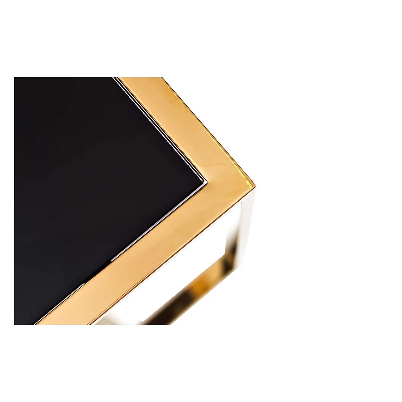 Стол журнальный приставной 13RXNT5076L-GOLD от LaLume