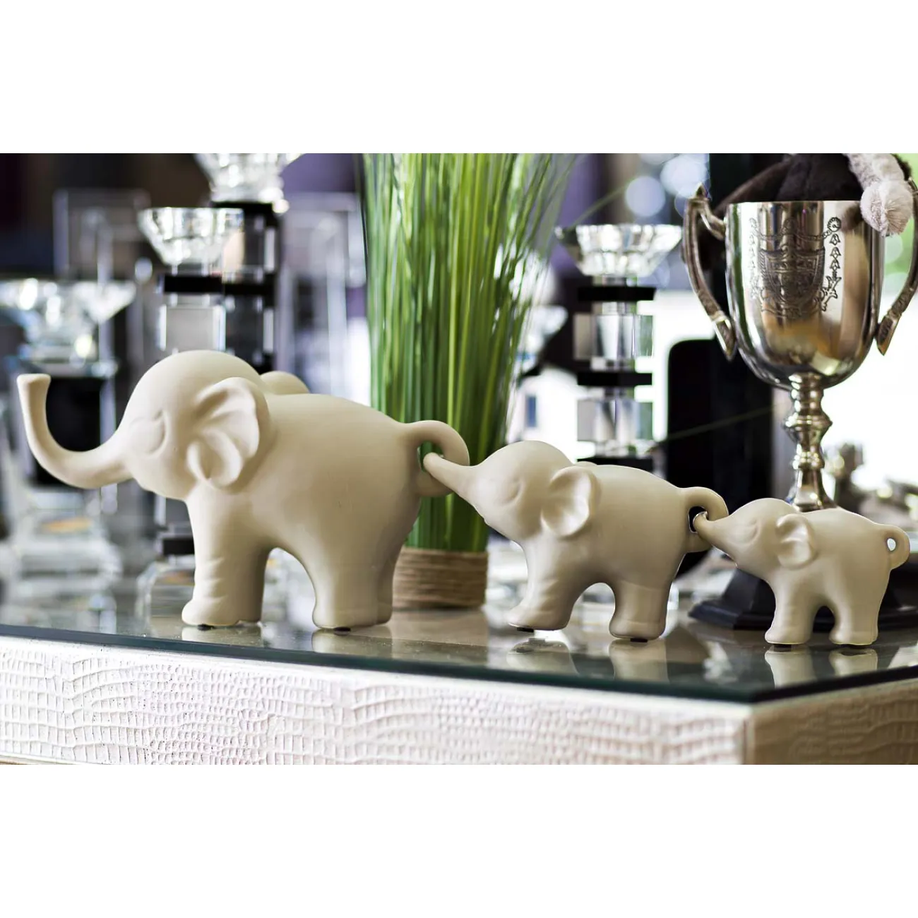 Статуэтка  Слоники  10K8869/8872AB от LaLume