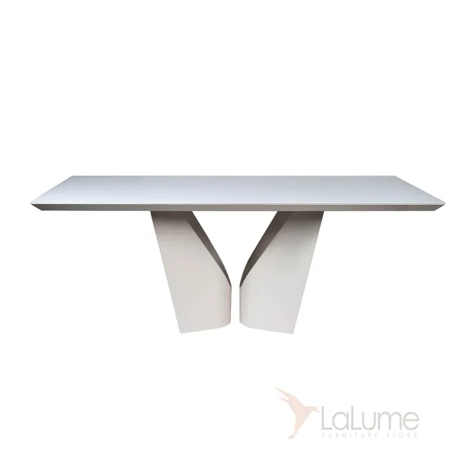 Стол обеденный Quadro белый 58DB-DT15873 от LaLume