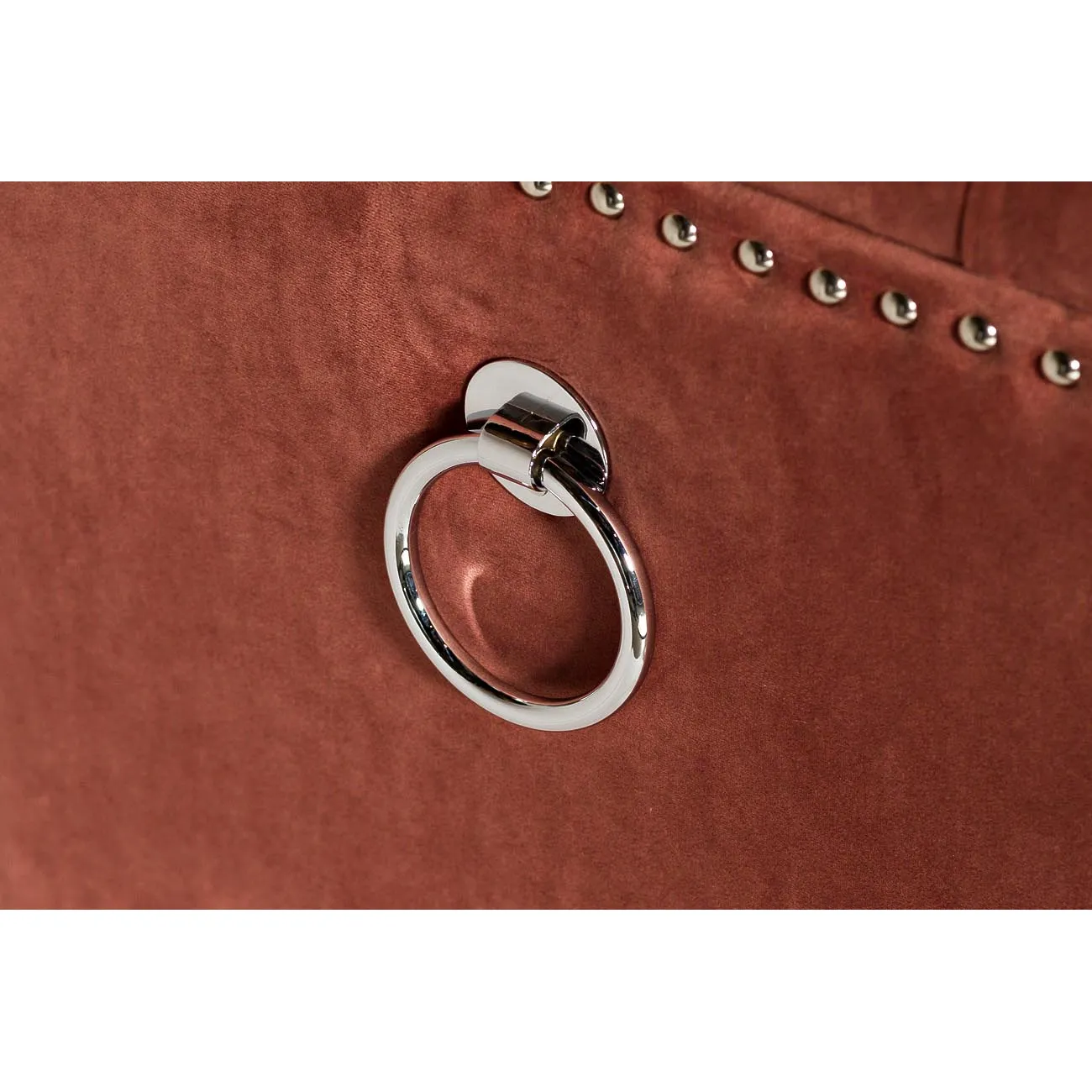 Банкетка с крышкой велюровая темно-розовая 48MY-5208-T DRO от LaLume