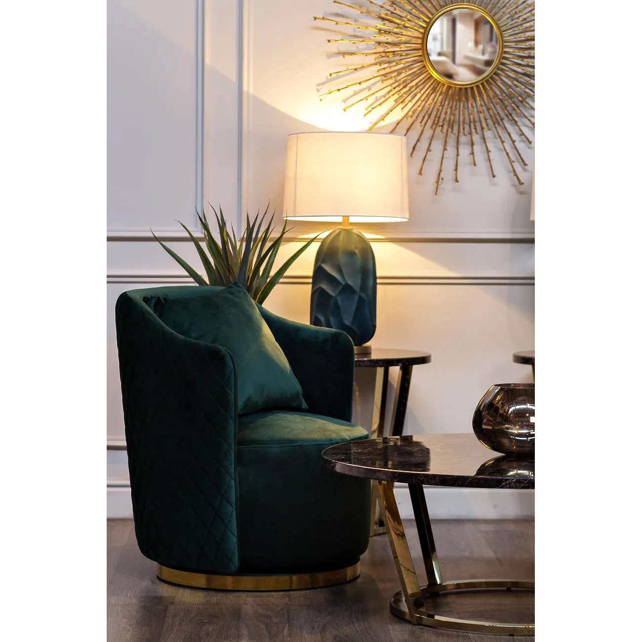 Лампа настольная керамическая (белый плафон) 22-87945 от LaLume Лампа настольная керамическая (белый плафон) 22-87945 от LaLume