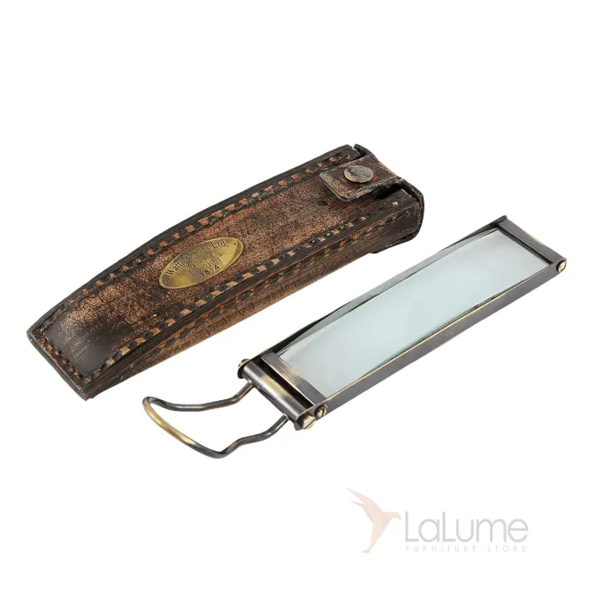 Ручная лупа в кожаном футляре IK45888 от LaLume Ручная лупа в кожаном футляре IK45888 от LaLume