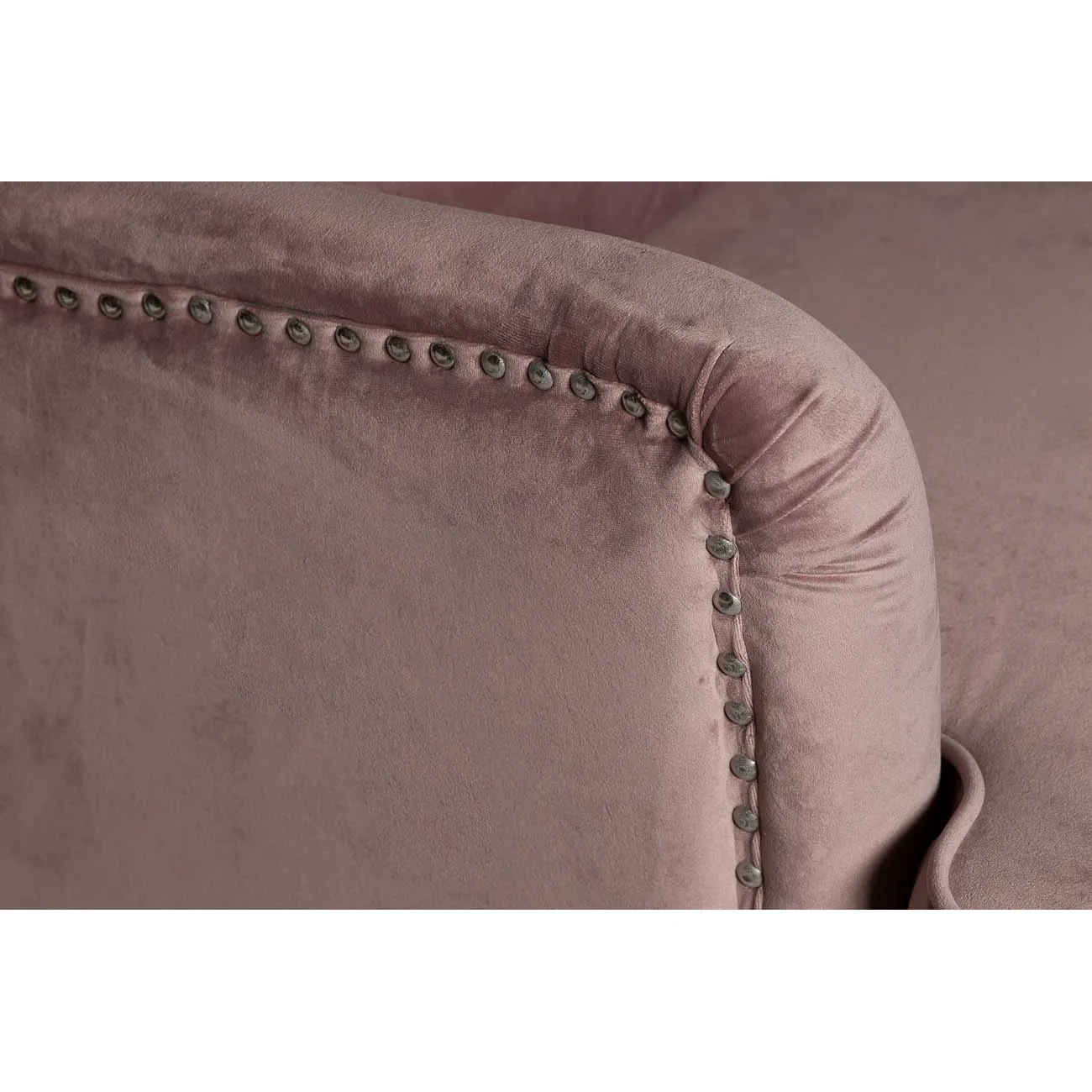 Кресло велюровое дымчато-розовое (с подушкой) 24YJ-7004-06418/1 от LaLume