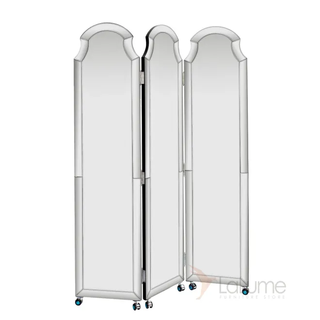 Ширма зеркальная на колесах KFC799 от LaLume
