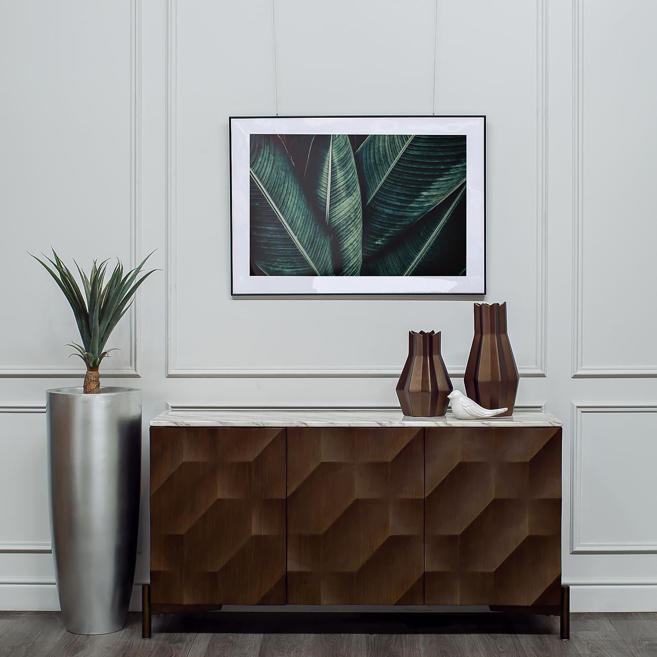 Кашпо серебряное ZS-C899-36 от LaLume