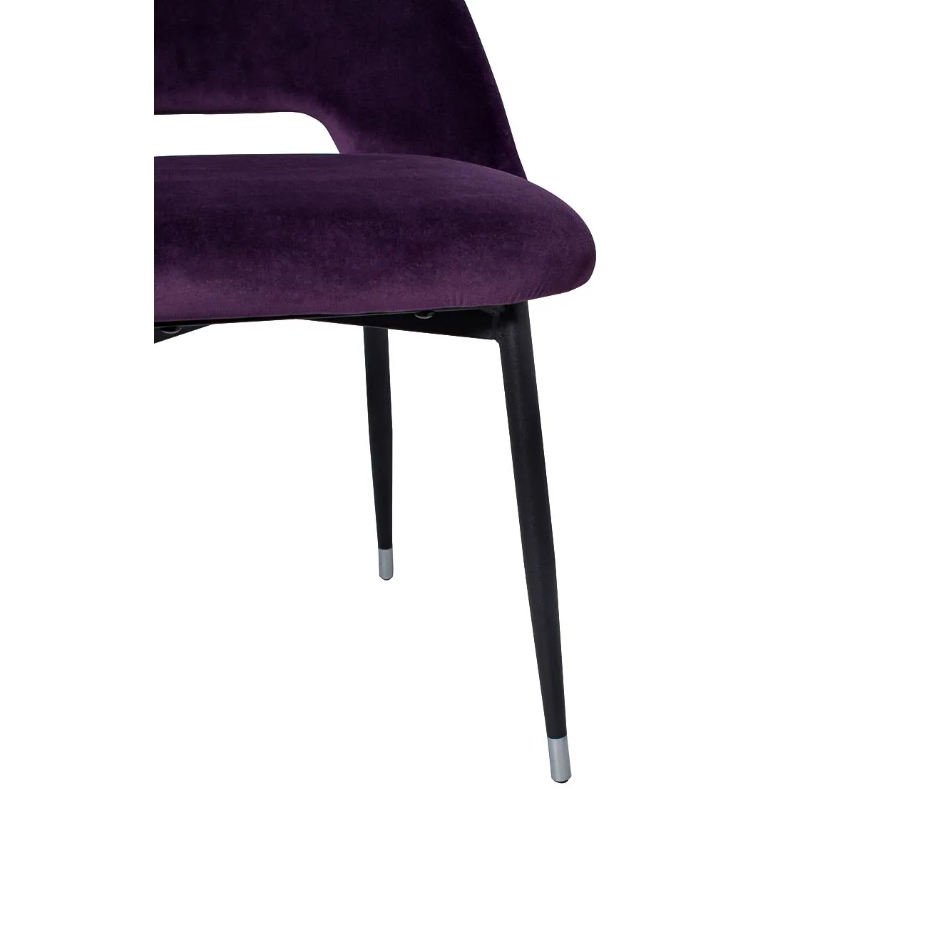 Стул велюровый фиолетовый 46AS-CH3073-VIOL от LaLume