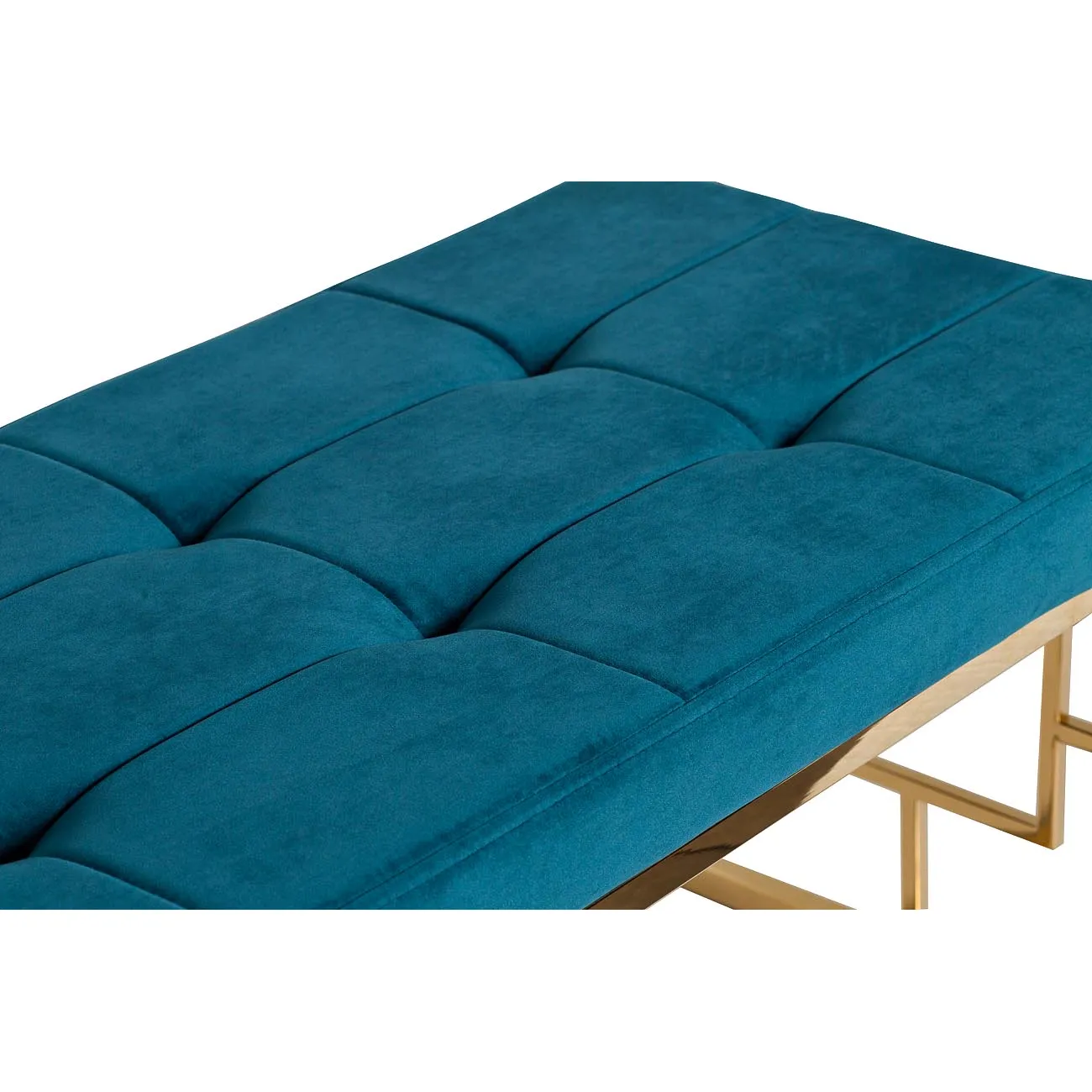 Банкетка велюровая изумрудная 47ED-BEN005GOLD-EM от LaLume Банкетка велюровая изумрудная 47ED-BEN005GOLD-EM от LaLume