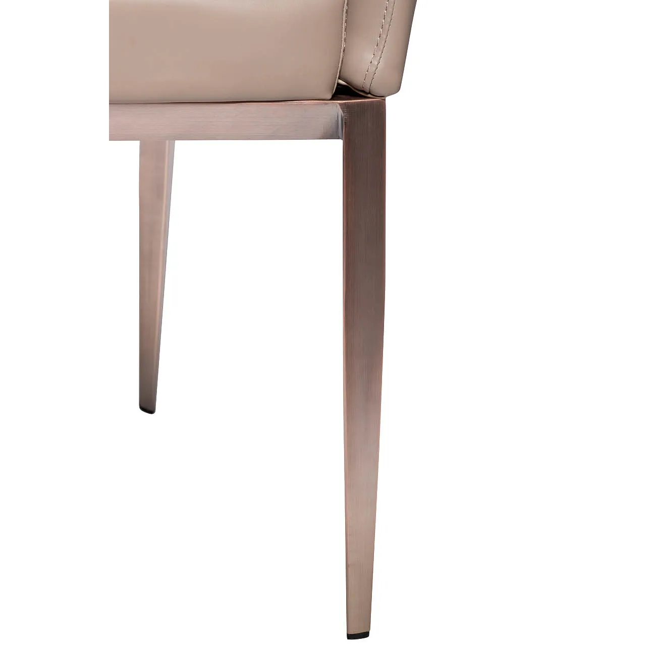 Стул из экокожи с подлокотниками 58DB-DC14676 от LaLume