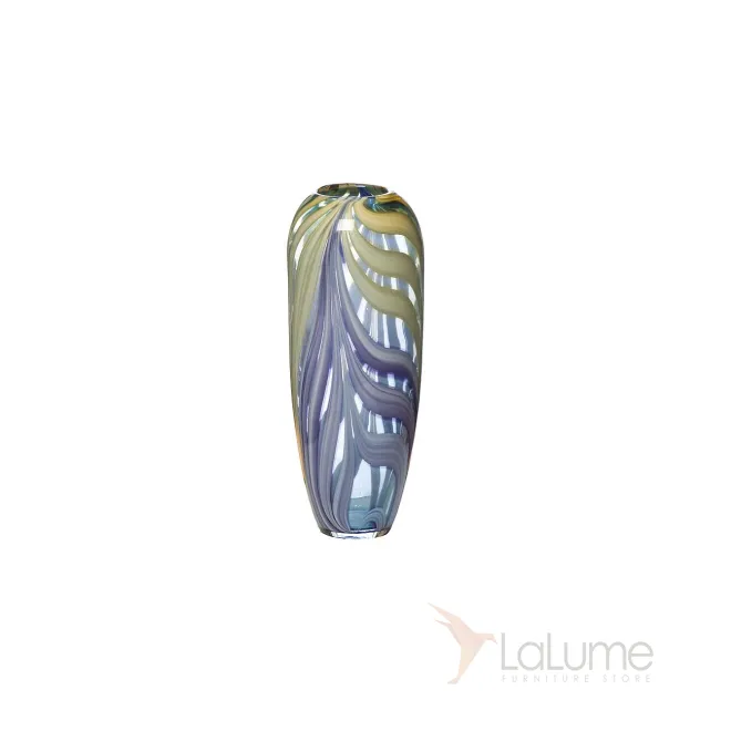 Ваза стеклянная фиолетовая HJ6037-36-O80 от LaLume
