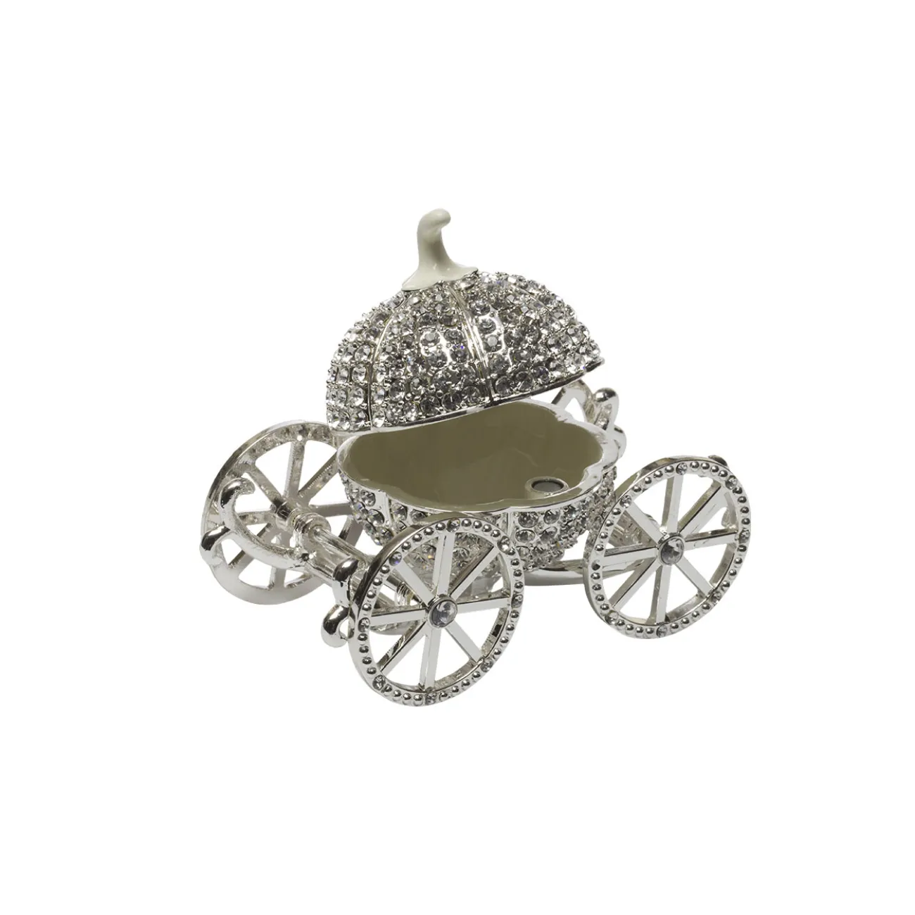 Шкатулка Карета серебряная JB1064 от LaLume Шкатулка Карета серебряная JB1064 от LaLume