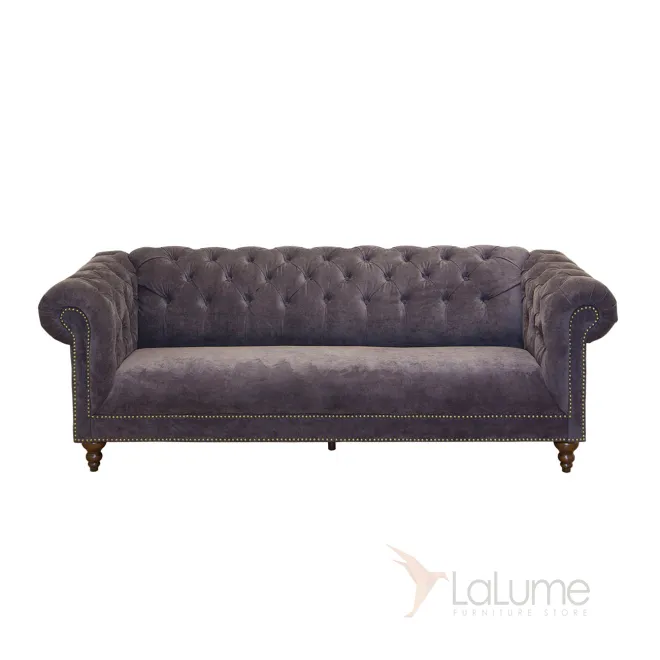Диван велюровый трехместный PJS05503-PJ843 от LaLume