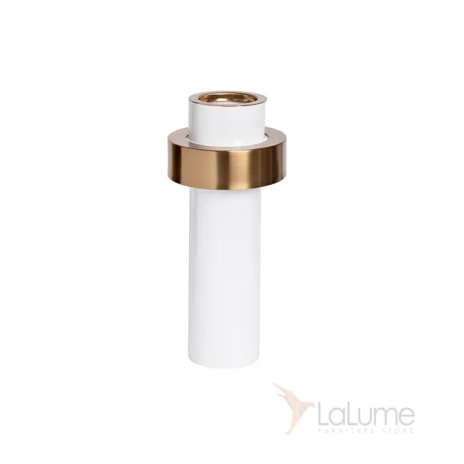 Ваза белая с золотым декором 55RD3406A от LaLume