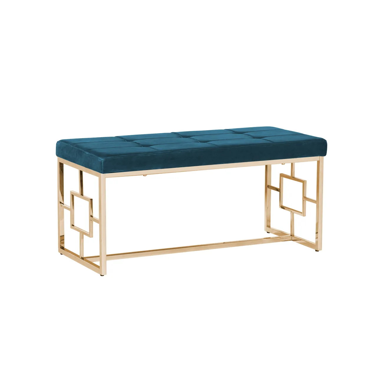 Банкетка велюровая изумрудная 47ED-BEN005GOLD-EM от LaLume Банкетка велюровая изумрудная 47ED-BEN005GOLD-EM от LaLume