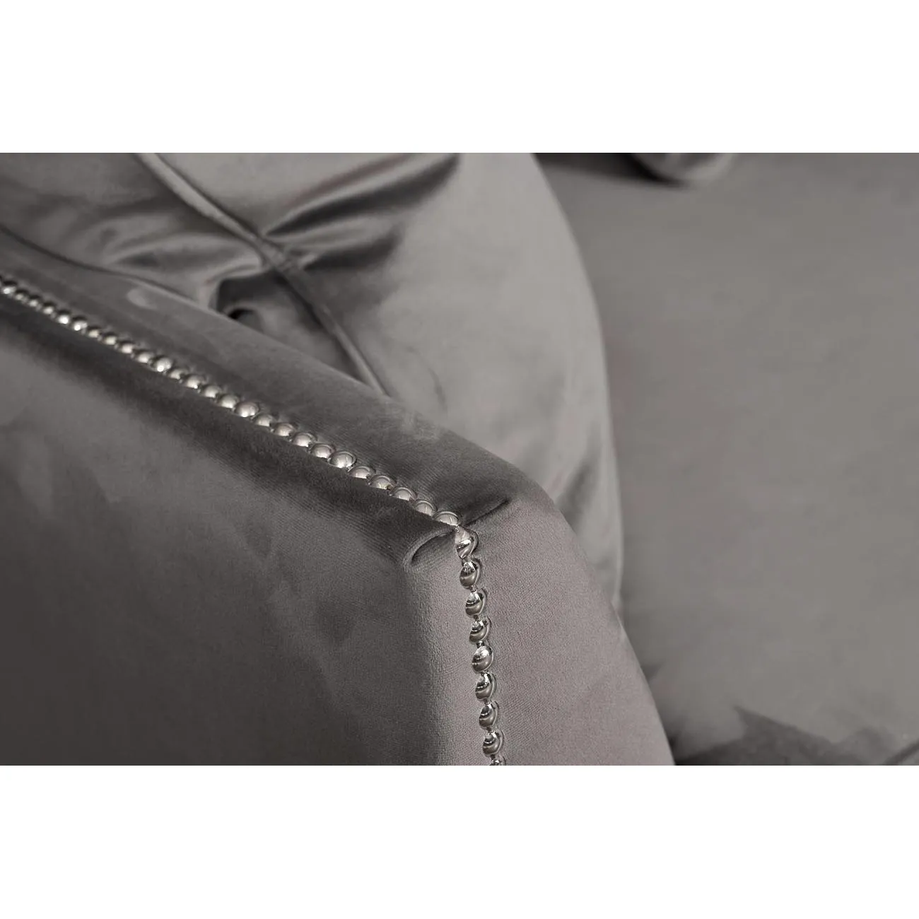 Диван Mores трехместный раскладной серый MORES2K-СЕРЫЙ-Н-Йорк112 от LaLume