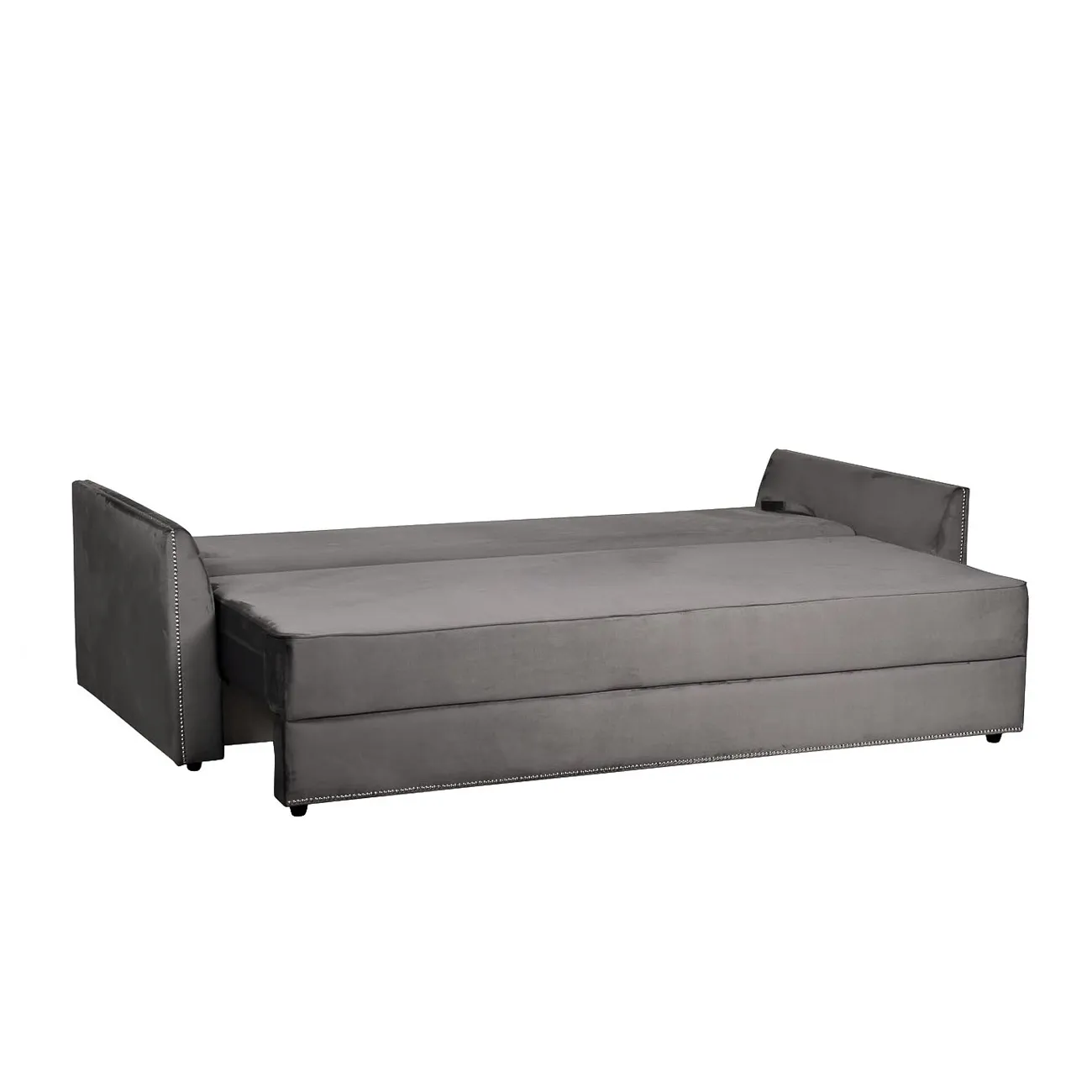 Диван Mores трехместный раскладной серый MORES2K-СЕРЫЙ-Н-Йорк112 от LaLume