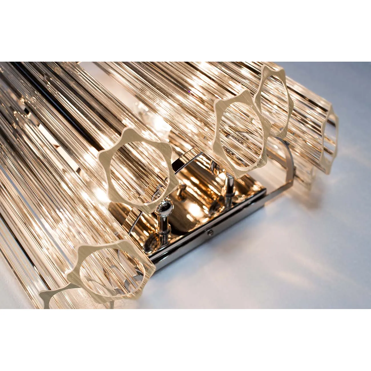 Бра из прозрачного стекла 20MB3451-2 от LaLume