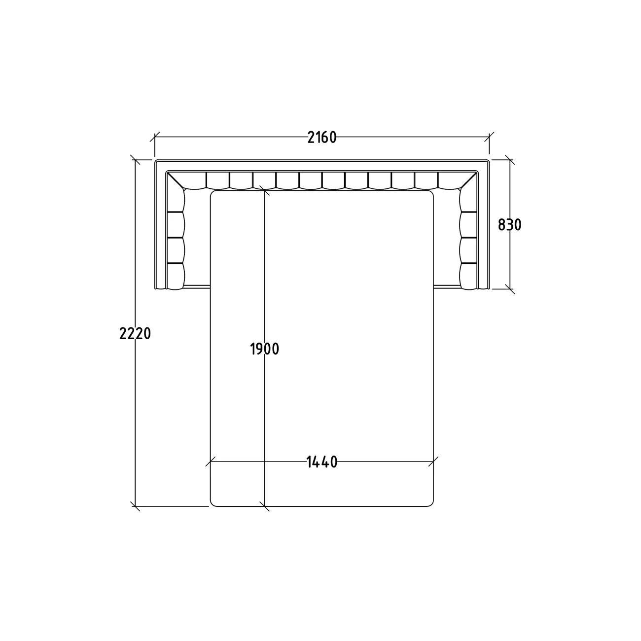 Диван Palermo трехместный pаскладной горчичный PALERMO1K-ГОРЧ-Vel28 от LaLume