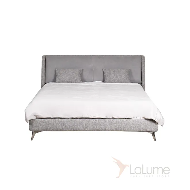 Кровать Michelle двуспальная серая MICHELLE4К-160-GAUD51+VINT.SIL от LaLume