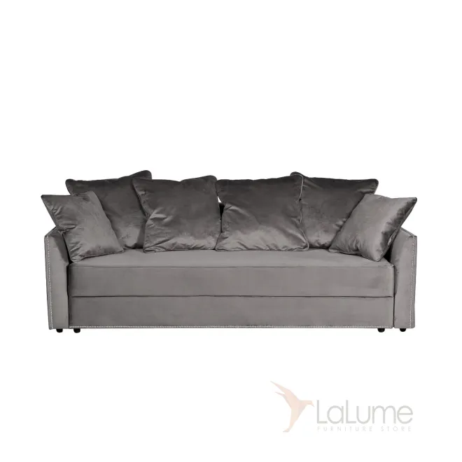 Диван Mores трехместный раскладной серый MORES2K-СЕРЫЙ-Н-Йорк112 от LaLume