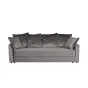 Диван Mores трехместный раскладной серый MORES2K-СЕРЫЙ-Н-Йорк112 от LaLume