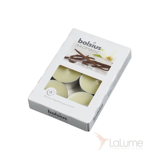 Свеча ароматическая чайная Ваниль 103626941575 от LaLume Свеча ароматическая чайная Ваниль 103626941575 от LaLume