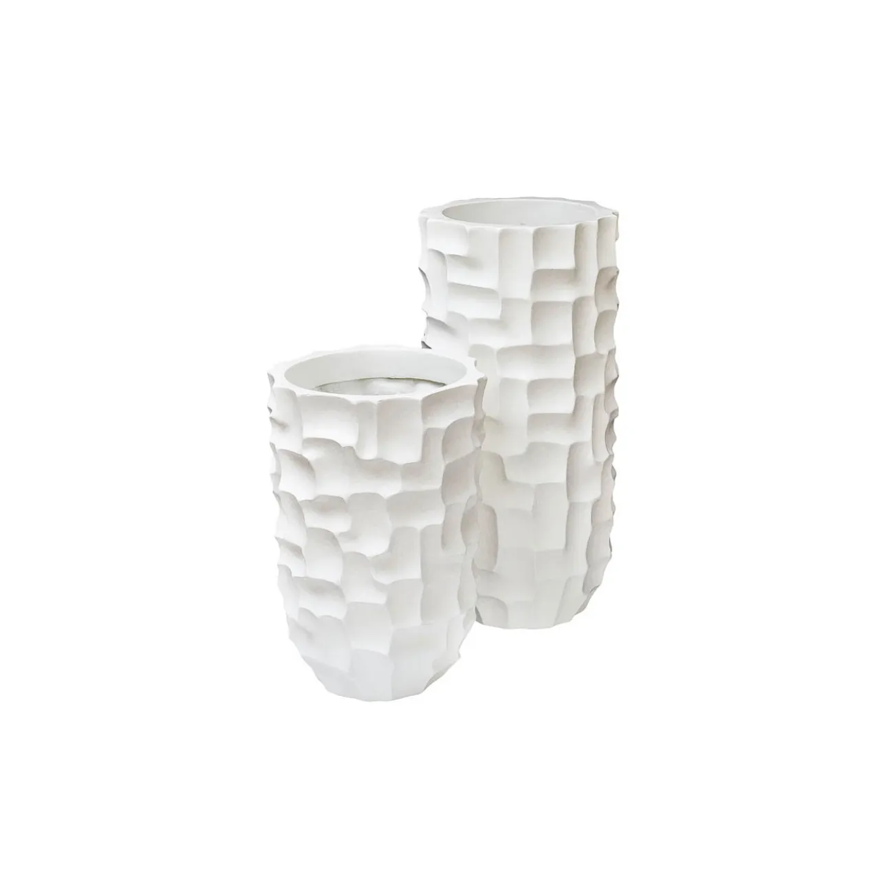 Кашпо белое напольное ZS-C787-27 от LaLume Кашпо белое напольное ZS-C787-27 от LaLume