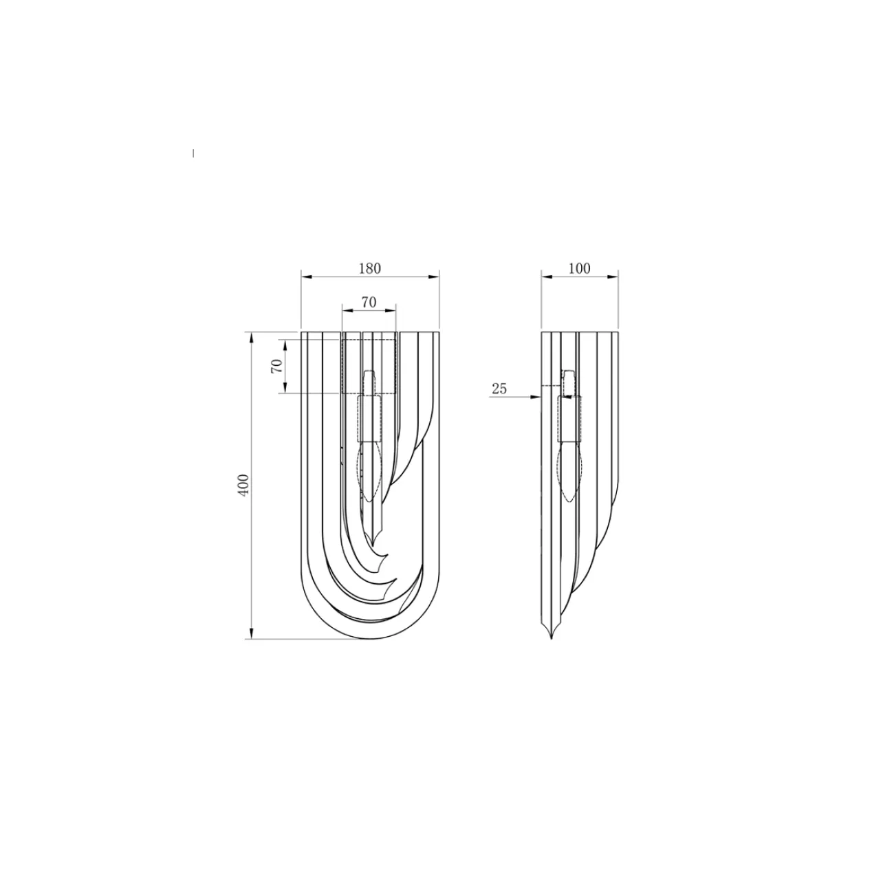 Бра стеклянное K2KR116-1 от LaLume Бра стеклянное K2KR116-1 от LaLume