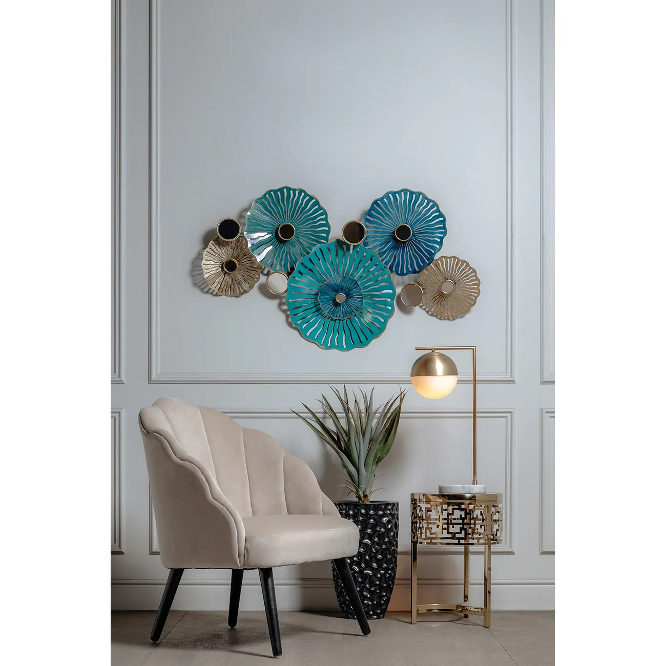 Декор настенный Цветы 37SM-0879 от LaLume Декор настенный Цветы 37SM-0879 от LaLume