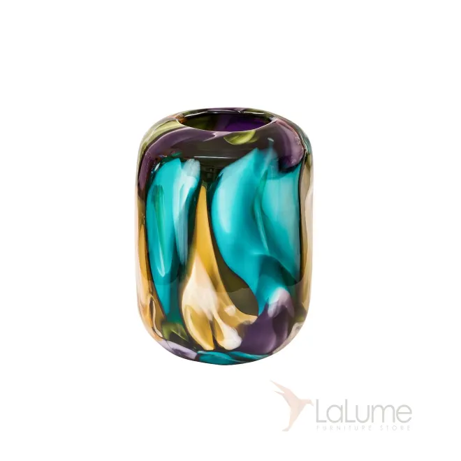 Ваза стеклянная (цветная) HJ1510-26-M43 от LaLume